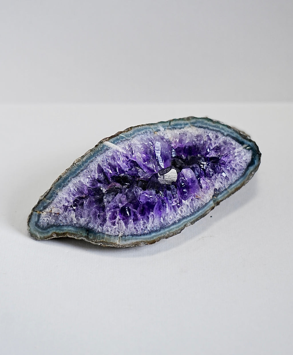 AMETHYST SEMI-GEODES EXTRA QUALITY 0.73 LB #2148