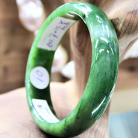 A CANADIAN JADE BANGLE 60.7MM #10