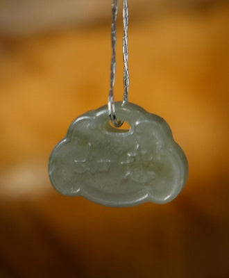 Hetian Jade Ruyi Pendant #1299