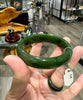 AA Polar Jade Grade Jade Bangle 58.4mm #2518