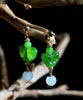 Jade Butterfly Earrings #2524-1