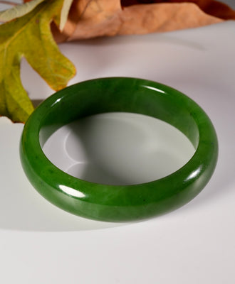 AAA+ Canadian Jade Bangle 53.6mm #2590