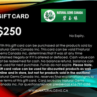 Gift Card ($25-$250)