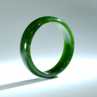 AAA Polar Jade Grade Jade Bangle 58mm #83