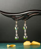 Polar Jade Long Earrings #2748