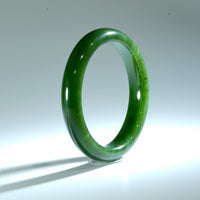 A CANADIAN JADE BANGLE 59MM #1057