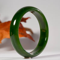 AA+ Canadian Jade Bangle 61mm #2585