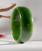 Wide Band Jade Bangle 61mm #2479