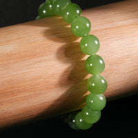 9.5mm Siberiana Jade Beaded Bracelet #2763-2