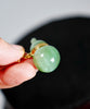 14k Chatoyant Jade Gourd Pendant #2122