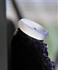 TOP GRADE WHITE JADE RING #383