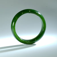 AAA Polar Jade Grade Jade Bangle 62mm #1517