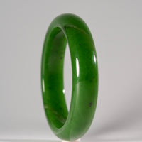 AAA Polar Jade Grade Jade Bangle 58.5mm #2063