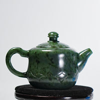 Master-Carved Canadian Jade Teapot #2119