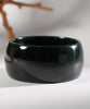 Wide Band Jade Bangle 58mm #2638