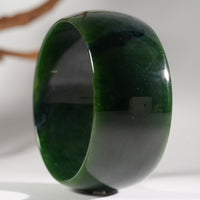 Wide Band Jade Bangle 59.6mm #596