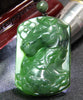 HAND-CARVED JADE HORSE PENDANT #500