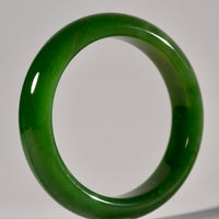 AAA Polar Jade Grade Bangle 55.5mm #818