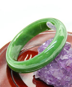 AAA+ Canadian Jade Bangle 53MM #648