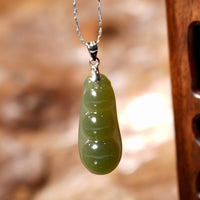 NEPHRITE JADE RICH BEAN #1269