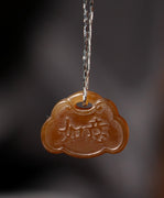 Hetian Jade Ruyi Pendant #1292