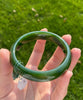 AA Polar Jade Grade Jade Bangle 58.4mm #2518