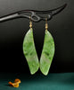 Polar Jade Long Earrings #2650-2