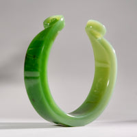 Unique Siberian Jade Bangle 56mm #2483-2