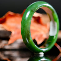 AA CANADIAN JADE BANGLE 56MM #2373