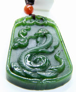 SNAKE JADE PENDANT#1763