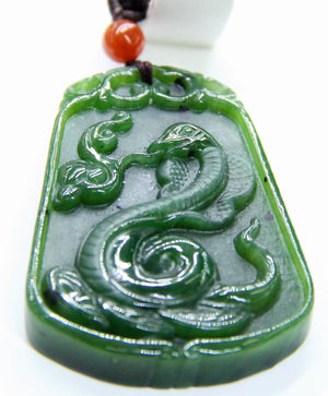 SNAKE JADE PENDANT#1763