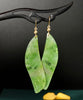 Polar Jade Long Earrings #2650-2