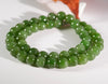 10mm Siberian Jade Beaded Necklace #2531