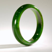 A CANADIAN JADE BANGLE 59MM #987