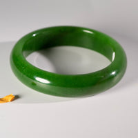 AAA Polar Jade Grade Jade Bangle 58.5mm #2063