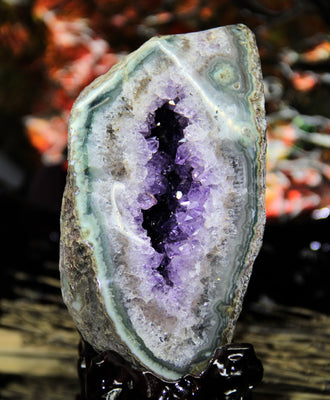 Amethyst Semi-Geode #870