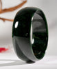 Wide Band Jade Bangle 60mm #2634