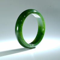 AAA Polar Jade Grade Jade Bangle 62mm #1517