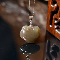 Hetian Jade Ruyi Pendant #1277