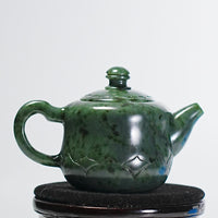 Master-Carved Canadian Jade Teapot #2119