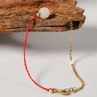 18k Prime Luck Red Cord Bracelet #2666