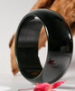 Wide Band Jade Bangle 60mm #2642