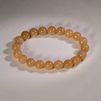 10mm Siberian Light Brown Jade Bracelet #2768