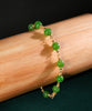 6mm Polar Jade Starry Beaded Bracelet #2402