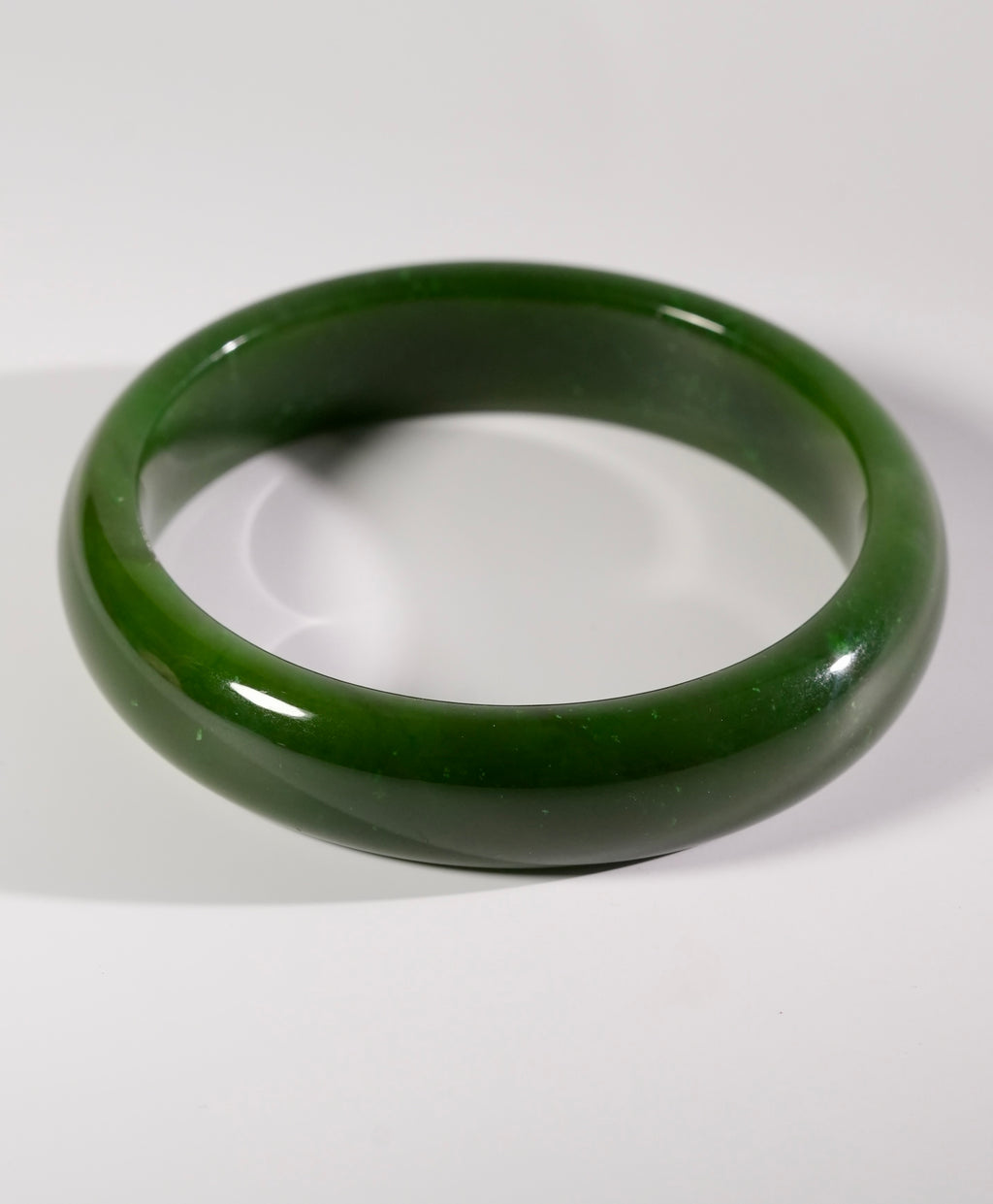 AA+ Canadian Jade Bangle 61mm #2585