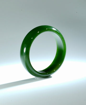 AAA CANADIAN JADE BANGLE 57MM  #88