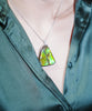 Freeform Ammolite Pendant #1982