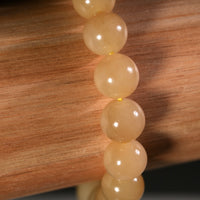 10mm Siberian Brown Jade Bracelet #2767