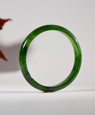 A Canadian Jade Bangle 60mm #2215