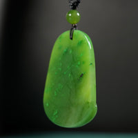 Polar Jade Grade Guanyin Pendant #2448-2